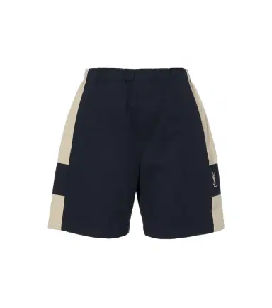 Saint Laurent Cassandre cotton shorts | Thumbnail 1 Saint Laurent Cassandre cotton shorts | Thumbnail 1