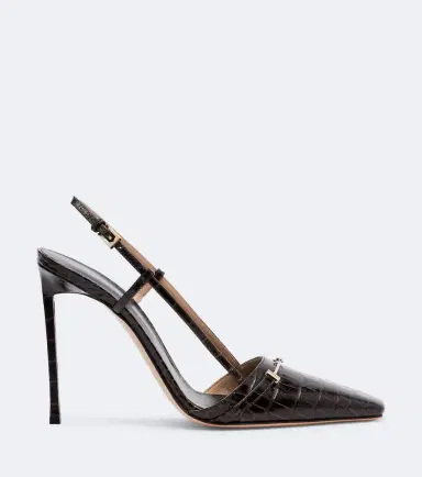 Tom Ford Croc-effect leather slingback pumps | Thumbnail 4 Tom Ford Croc-effect leather slingback pumps | Thumbnail 4