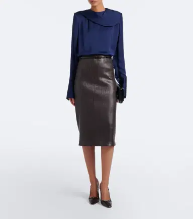 Tom Ford Croc-effect leather slingback pumps | Thumbnail 5 Tom Ford Croc-effect leather slingback pumps | Thumbnail 5