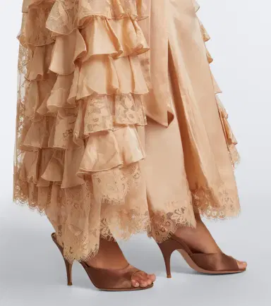 Zimmermann Valiant ruffled silk chiffon wide-leg pants | Thumbnail 2 Zimmermann Valiant ruffled silk chiffon wide-leg pants | Thumbnail 2