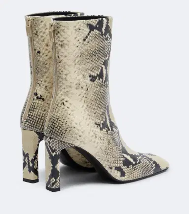 TOTEME Snake-effect leather ankle boots | Thumbnail 2 TOTEME Snake-effect leather ankle boots | Thumbnail 2