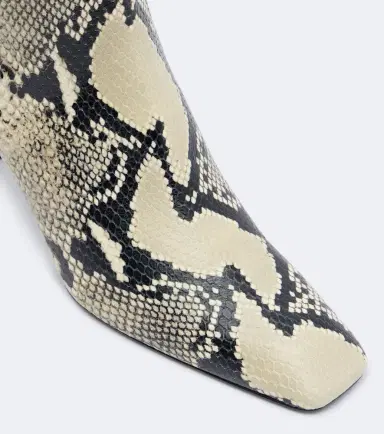 TOTEME Snake-effect leather ankle boots | Thumbnail 3 TOTEME Snake-effect leather ankle boots | Thumbnail 3