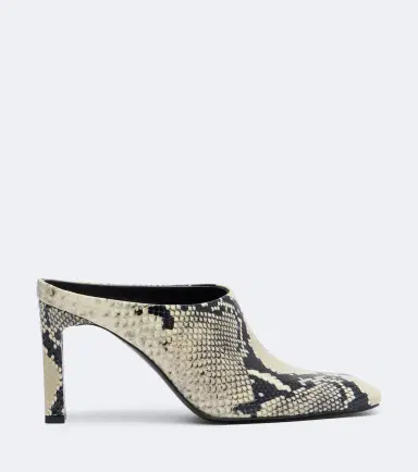 TOTEME Snake-effect leather mules | Thumbnail 2 TOTEME Snake-effect leather mules | Thumbnail 2