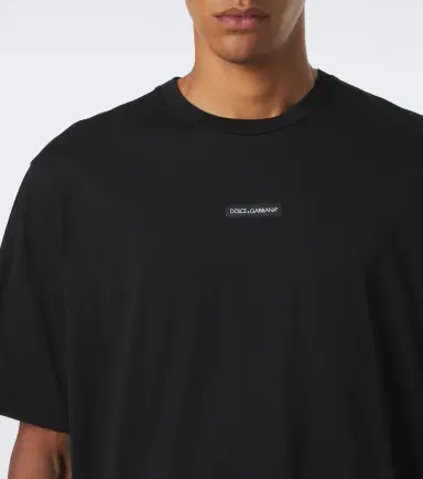Dolce & Gabbana Logo cotton jersey T-shirt | Thumbnail 4 Dolce & Gabbana Logo cotton jersey T-shirt | Thumbnail 4