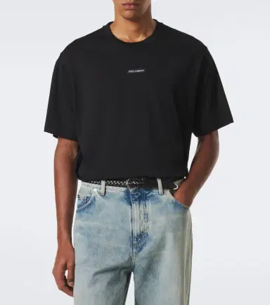 Dolce & Gabbana Logo cotton jersey T-shirt | Thumbnail 5 Dolce & Gabbana Logo cotton jersey T-shirt | Thumbnail 5