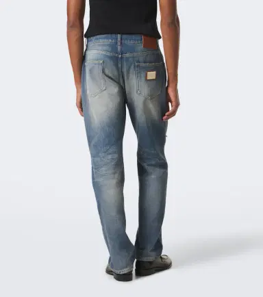 Dolce & Gabbana Distressed straight jeans | Thumbnail 5 Dolce & Gabbana Distressed straight jeans | Thumbnail 5