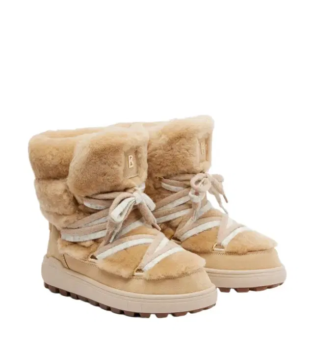 Chamonix shearling and suede snow boots Chamonix shearling and suede snow boots