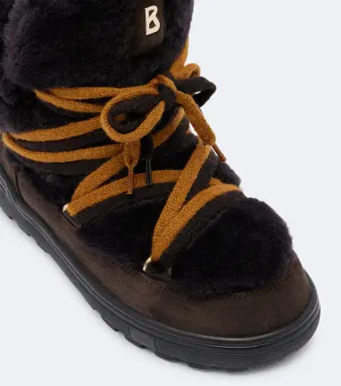 Bogner Chamonix shearling and suede snow boots | Thumbnail 4 Bogner Chamonix shearling and suede snow boots | Thumbnail 4