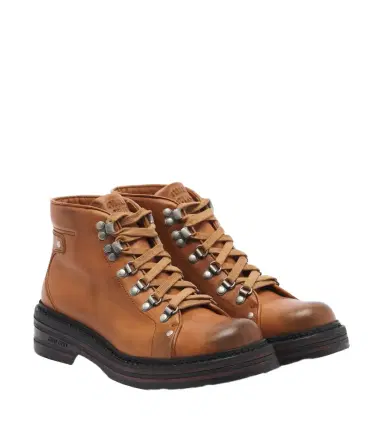 Miu Miu Leather lace-up boots | Thumbnail 1 Miu Miu Leather lace-up boots | Thumbnail 1