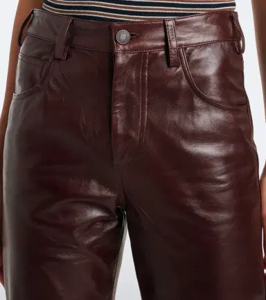 Nili Lotan Joan leather flared pants | Thumbnail 6 Nili Lotan Joan leather flared pants | Thumbnail 6