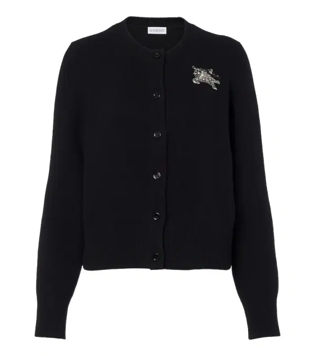 EKD embellished wool and cashmere cardigan EKD embellished wool and cashmere cardigan
