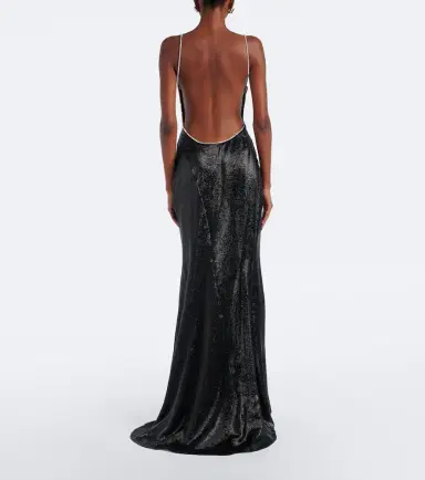 Tom Ford Embellished silk-blend gown | Thumbnail 2 Tom Ford Embellished silk-blend gown | Thumbnail 2
