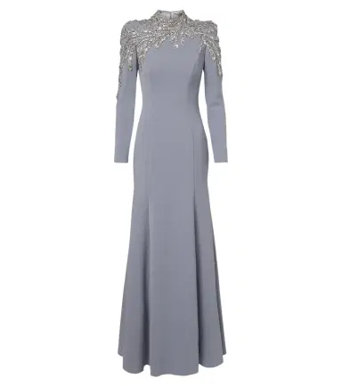 Jenny Packham Viper crystal-embellished gown | Thumbnail 1 Jenny Packham Viper crystal-embellished gown | Thumbnail 1