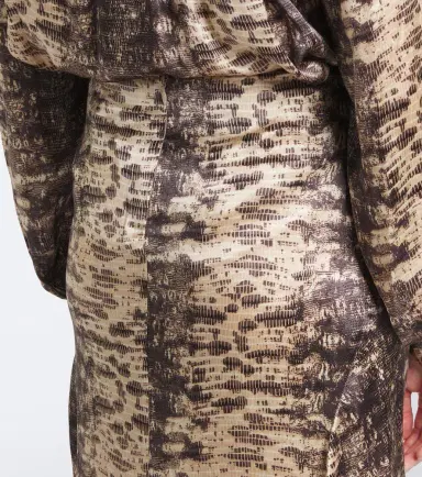 Isabel Marant Laren snake-print silk satin midi skirt | Thumbnail 5 Isabel Marant Laren snake-print silk satin midi skirt | Thumbnail 5