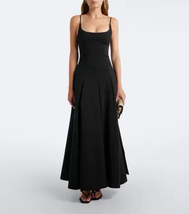 Staud Jill cotton-blend maxi dress | Thumbnail 4 Staud Jill cotton-blend maxi dress | Thumbnail 4