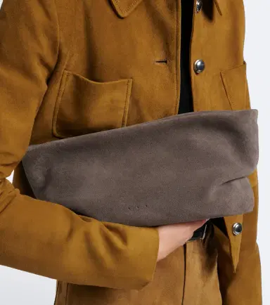 Aesther Ekme Nina Mini suede clutch | Thumbnail 6 Aesther Ekme Nina Mini suede clutch | Thumbnail 6