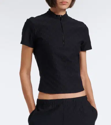 Gucci GG jacquard jersey top | Thumbnail 2 Gucci GG jacquard jersey top | Thumbnail 2