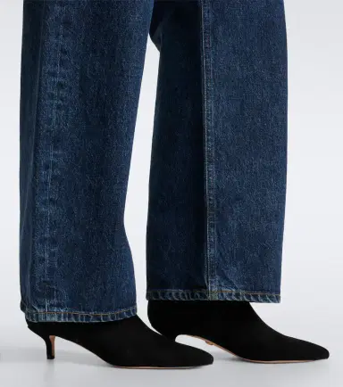 Veronica Beard Lisa suede ankle boots | Thumbnail 6 Veronica Beard Lisa suede ankle boots | Thumbnail 6