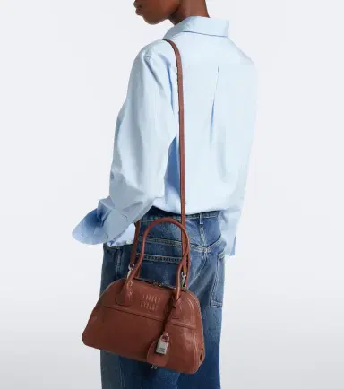 Miu Miu Vivant leather shoulder bag | Thumbnail 6 Miu Miu Vivant leather shoulder bag | Thumbnail 6