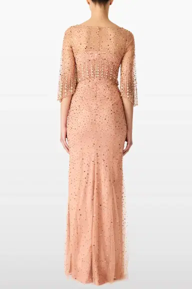 Jenny Packham Kiya Beaded Crystal Gown | Thumbnail 5 Jenny Packham Kiya Beaded Crystal Gown | Thumbnail 5