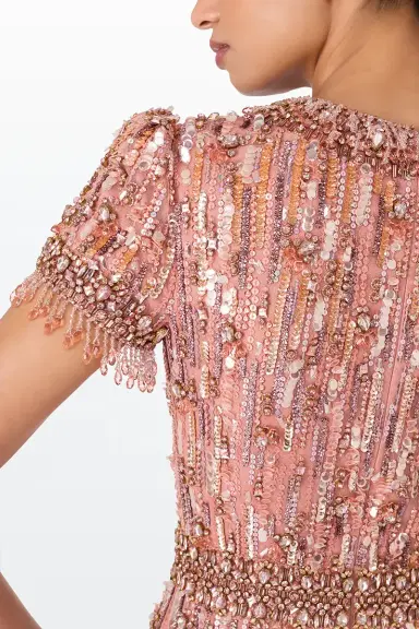 Jenny Packham Roxy Embellished Beaded Gown | Thumbnail 4 Jenny Packham Roxy Embellished Beaded Gown | Thumbnail 4