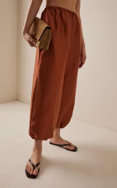 By Malene Birger Lumas Organic Silk Balloon Pants | Thumbnail 3 By Malene Birger Lumas Organic Silk Balloon Pants | Thumbnail 3