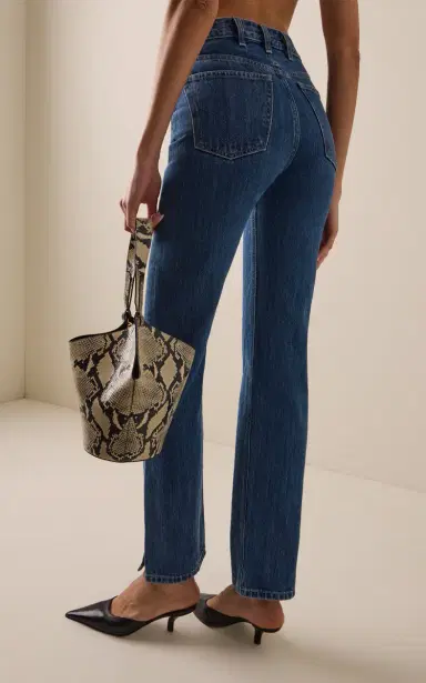 RÙADH The Agnes Rigid Mid-Rise Straight-Leg Jeans | Thumbnail 3 RÙADH The Agnes Rigid Mid-Rise Straight-Leg Jeans | Thumbnail 3