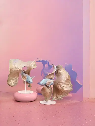 Lladro Betta Fish (Right) Sculpture | Thumbnail 9 Lladro Betta Fish (Right) Sculpture | Thumbnail 9