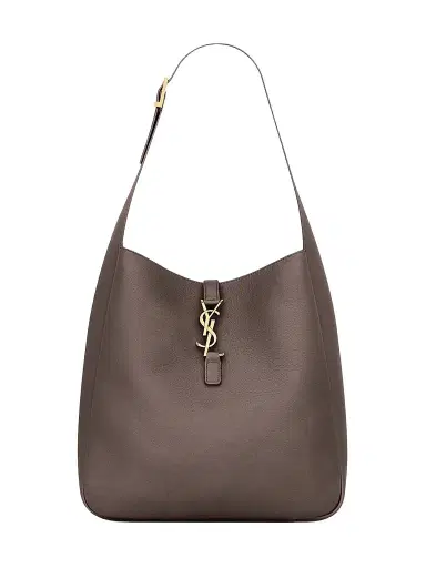 Saint Laurent Women's Le 5 À 7 Supple Large Shoulder Bag in Grained Leather | Thumbnail 1 Saint Laurent Women's Le 5 À 7 Supple Large Shoulder Bag in Grained Leather | Thumbnail 1