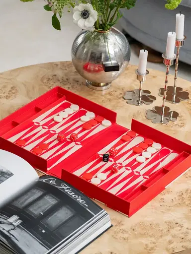 Printworks Art of Backgammon Board Game Set | Thumbnail 6 Printworks Art of Backgammon Board Game Set | Thumbnail 6