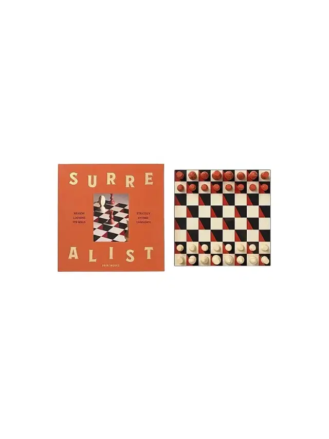 The Legacy Collection Surrealist Chess Board Game Set The Legacy Collection Surrealist Chess Board Game Set
