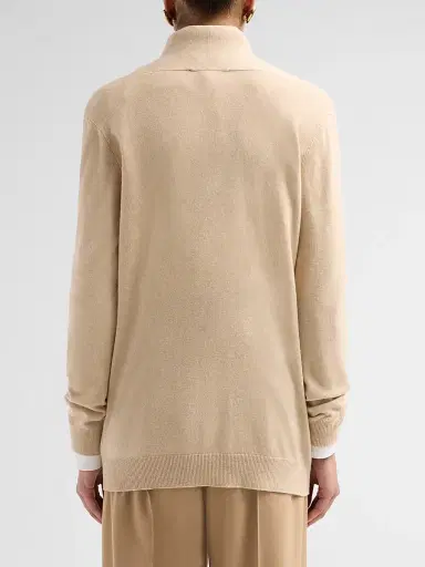 Fabiana Filippi Women's Platinum Virgin Wool-Blend Cardigan | Thumbnail 3 Fabiana Filippi Women's Platinum Virgin Wool-Blend Cardigan | Thumbnail 3