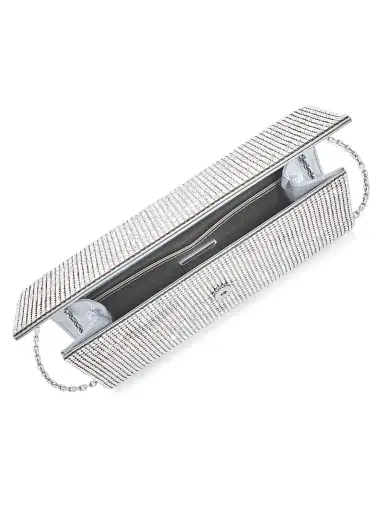Judith Leiber Couture Women's Perry Crystal-Embellished Clutch-On-Chain | Thumbnail 2 Judith Leiber Couture Women's Perry Crystal-Embellished Clutch-On-Chain | Thumbnail 2