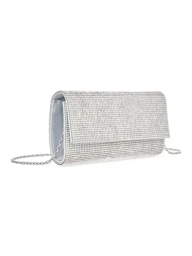 Judith Leiber Couture Women's Perry Crystal-Embellished Clutch-On-Chain | Thumbnail 3 Judith Leiber Couture Women's Perry Crystal-Embellished Clutch-On-Chain | Thumbnail 3