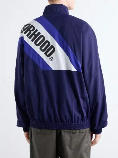 Neighborhood Logo-Print Colour-Block Taffeta Track Jacket - Men | Thumbnail 4 Neighborhood Logo-Print Colour-Block Taffeta Track Jacket - Men | Thumbnail 4