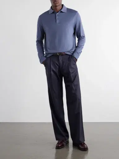 MR P. Woven Polo Shirt - Men | Thumbnail 2 MR P. Woven Polo Shirt - Men | Thumbnail 2