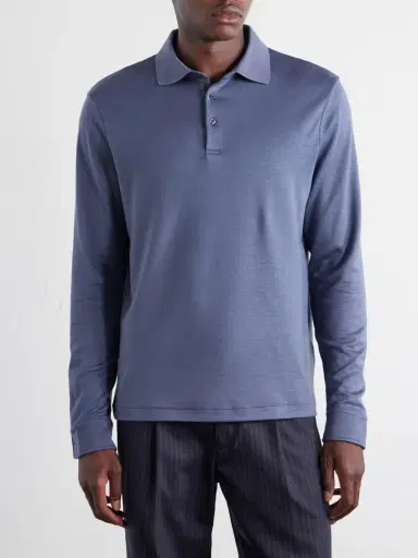 MR P. Woven Polo Shirt - Men | Thumbnail 3 MR P. Woven Polo Shirt - Men | Thumbnail 3