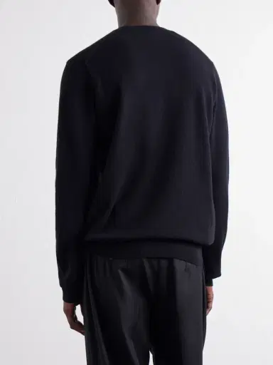 Comme des Garçons SHIRT Ribbed Wool Sweater - Men | Thumbnail 4 Comme des Garçons SHIRT Ribbed Wool Sweater - Men | Thumbnail 4
