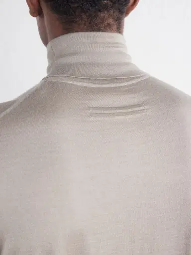 Zegna Cashmere and Silk-Blend Turtleneck Sweater - Men | Thumbnail 6 Zegna Cashmere and Silk-Blend Turtleneck Sweater - Men | Thumbnail 6