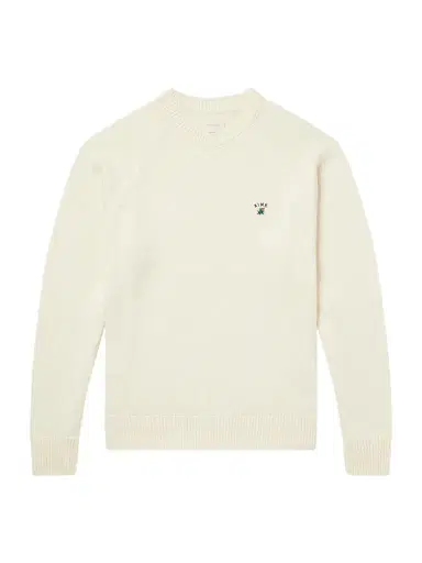 Aimé Leon Dore Logo-Embroidered Cotton Sweater - Men | Thumbnail 1 Aimé Leon Dore Logo-Embroidered Cotton Sweater - Men | Thumbnail 1