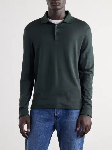 MR P. Woven Polo Shirt - Men | Thumbnail 3 MR P. Woven Polo Shirt - Men | Thumbnail 3