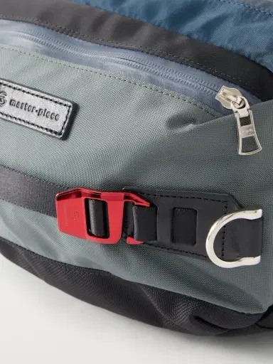 Master-Piece Leather-Trimmed CORDURA® Twill Belt Bag - Men | Thumbnail 5 Master-Piece Leather-Trimmed CORDURA® Twill Belt Bag - Men | Thumbnail 5