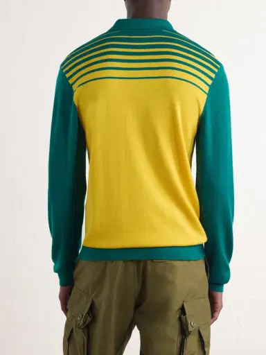 Aimé Leon Dore Logo-Embroidered Merino Wool Polo Shirt - Men | Thumbnail 4 Aimé Leon Dore Logo-Embroidered Merino Wool Polo Shirt - Men | Thumbnail 4