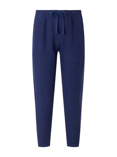 FEDELI Straight-Leg Linen Drawstring Trousers - Men | Thumbnail 1 FEDELI Straight-Leg Linen Drawstring Trousers - Men | Thumbnail 1