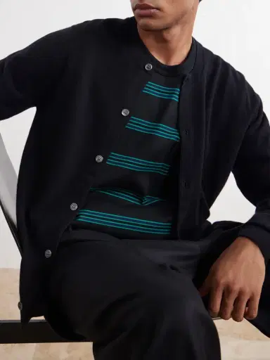 Comme des Garçons SHIRT Wool Cardigan - Men | Thumbnail 5 Comme des Garçons SHIRT Wool Cardigan - Men | Thumbnail 5