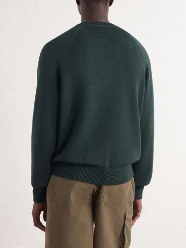 Aimé Leon Dore Logo-Embroidered Cotton Sweater - Men | Thumbnail 4 Aimé Leon Dore Logo-Embroidered Cotton Sweater - Men | Thumbnail 4