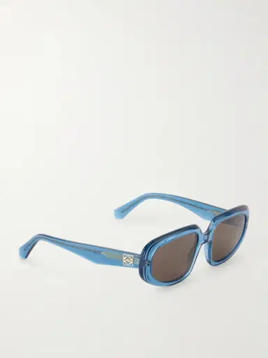 Loewe Anagram Round-Frame Acetate Sunglasses - Men | Thumbnail 4 Loewe Anagram Round-Frame Acetate Sunglasses - Men | Thumbnail 4