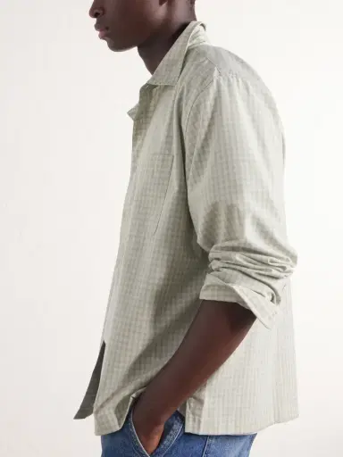 Aimé Leon Dore Checked Poplin Shirt - Men | Thumbnail 5 Aimé Leon Dore Checked Poplin Shirt - Men | Thumbnail 5