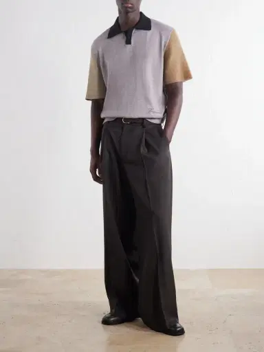 Jacquemus Merino Wool-Blend Polo Shirt - Men | Thumbnail 2 Jacquemus Merino Wool-Blend Polo Shirt - Men | Thumbnail 2