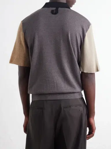 Jacquemus Merino Wool-Blend Polo Shirt - Men | Thumbnail 4 Jacquemus Merino Wool-Blend Polo Shirt - Men | Thumbnail 4